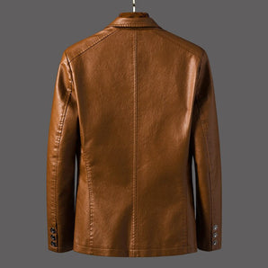 Avencea Leather Jacket for Men