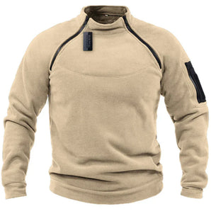 Avencea | Men's Zip-Up Fleece Pullover