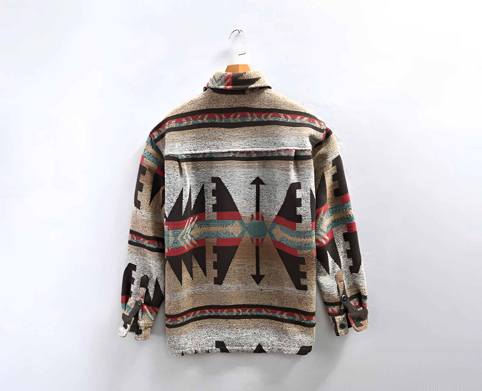 Deals Tribal Aztec Shacket Jacket