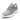 Light gray running sneakers for men, designed for outdoor activities, featuring a lightweight and breathable construction with a non-slip sole, size 43.