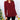 Women's burgundy wrap sweater, elegant fall and winter fashion top in a deep red color, size 2XL, featuring long sleeves and a stylish design suitable for colder seasons.