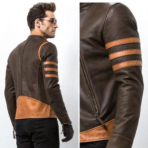 Classic Avencea Leather Jacket – Robust Men's Fashion in Timeless Design