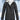 Dark gray, fleece-lined women's parka in size 4XL, featuring a stylish collar and long sleeves, designed for winter with insulated and breathable material.