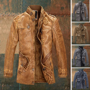 Avencea – Premium Vintage Leather Jacket for Men