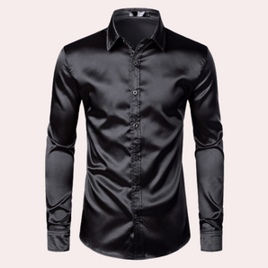 Avencea - Stylish men's shirt with long sleeves