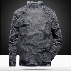 Avencea - Men's Casual Cotton Denim Jackets