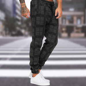 Avencea - Men's Checked Trousers