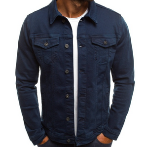 Blau Jeansjacke für Herren