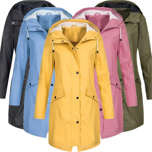 Avencea - Long Waterproof Women's Jacket