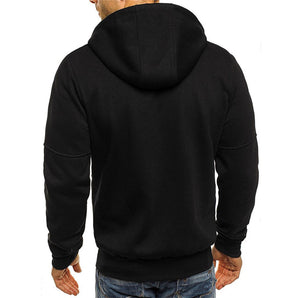 Avencea - Men's sweater with zipper and hood