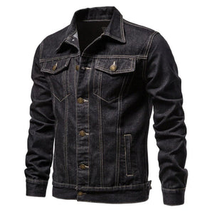 Avencea - Men's Denim Jacket - Casual - Stylish - Perfect for Leisure Days