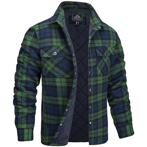 Avencea Flannel Jacket for Men - The Perfect Companion for Winter