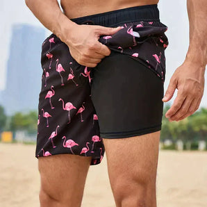 Avencea - Swim Shorts - Casual - Formal Style - Ideal for Summer for Men - Comfort and Style for the Modern Man