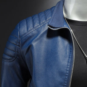 Avencea Leather Jacket for Men with Pockets | Ideal for Everyday Use