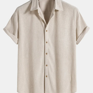 Avencea – lightweight summer cord shirt for style-conscious men