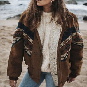 Trendy Boho Winter Jacket for Women – Stylish and Comfortable