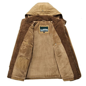 Avencea Winter Jacket for Men with Fur Lining | Ideal for Outdoor Activities