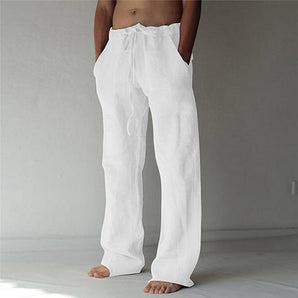 Avencea - Men's Baggy Linen Pants for Ultimate Summer Comfort